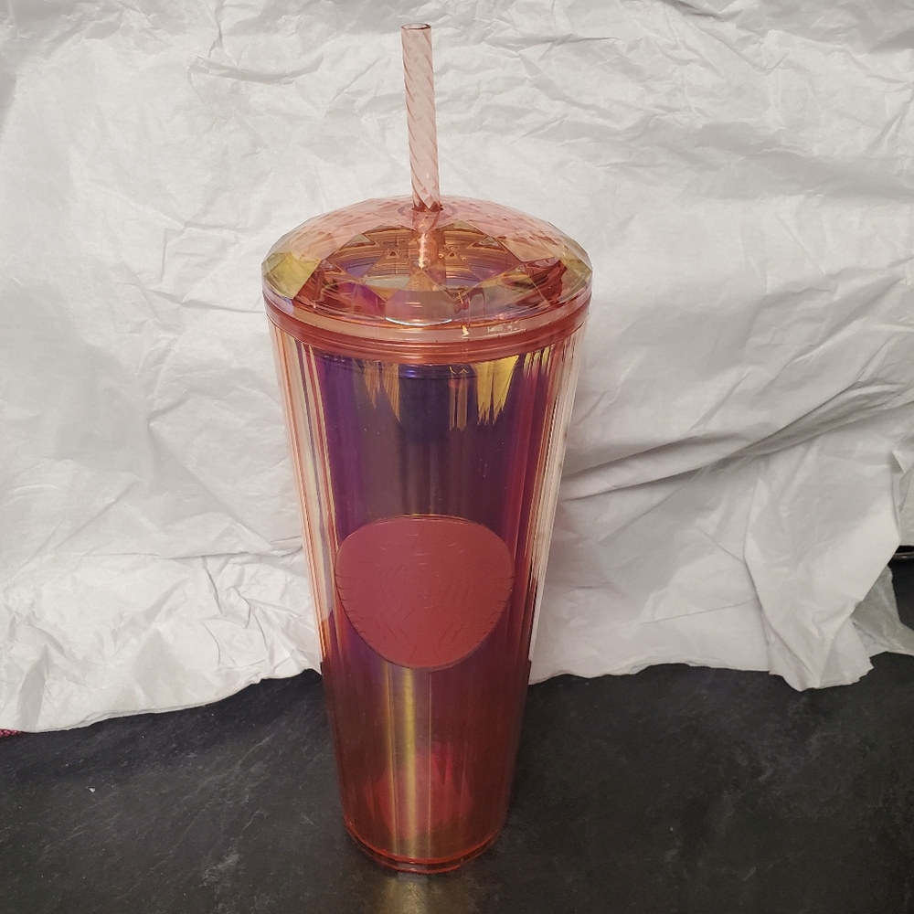 Orange Dome Starbucks summer cup